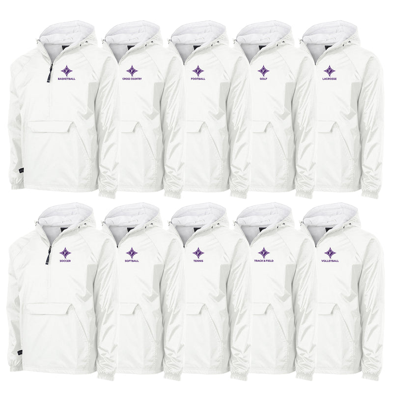 Furman Sport Specific Lined Windbreaker - White