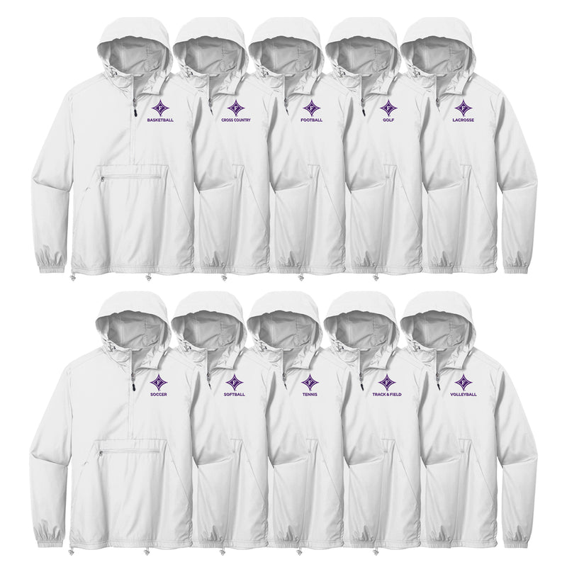 Furman Sport Specific Windbreaker - White