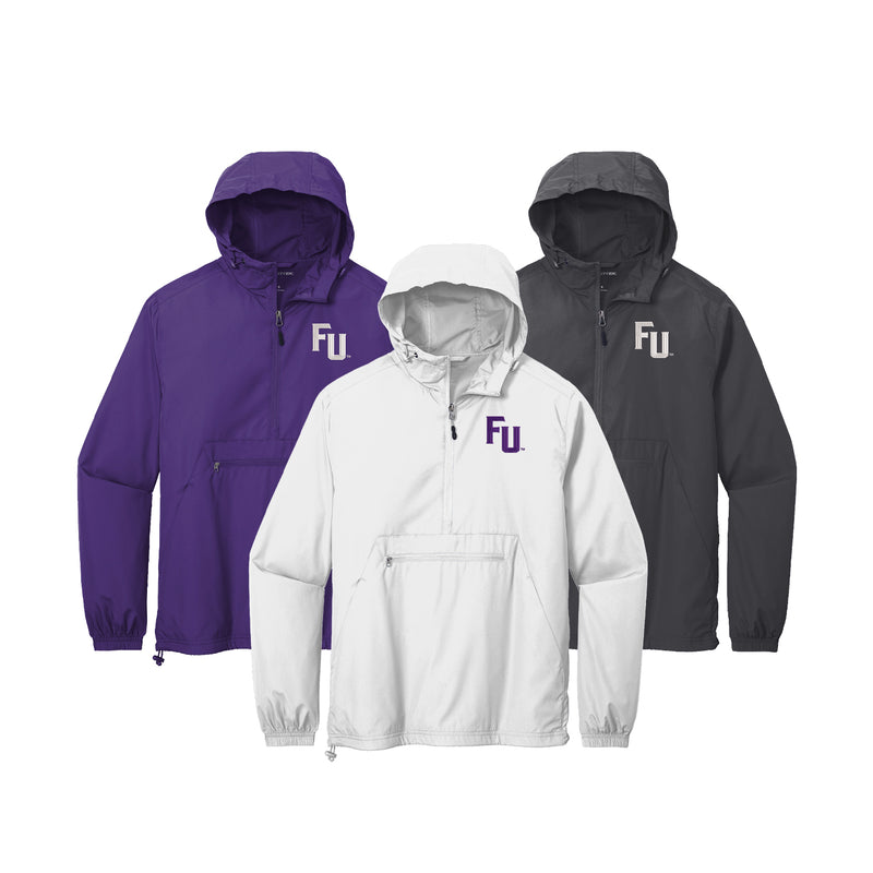 Furman University Windbreaker - FU Wordmark