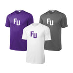Furman Performance Tshirt - FU Wordmark