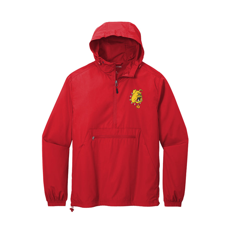 Ferris State University Lightweight Windbreaker Pullover