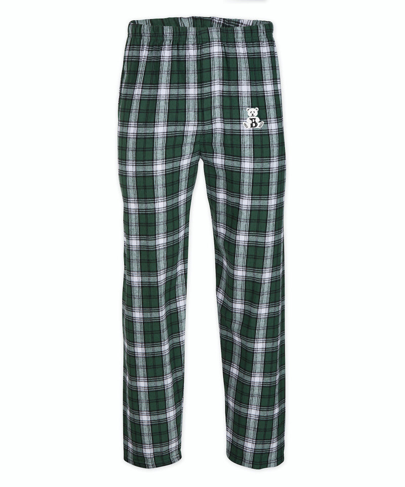 Custom Embroidered Flannels with Bear 2023 Logo - ADULT