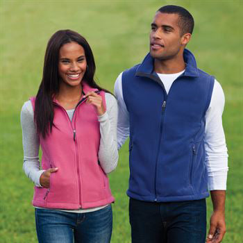 Furman University Fleece Vest - FU Wordmark