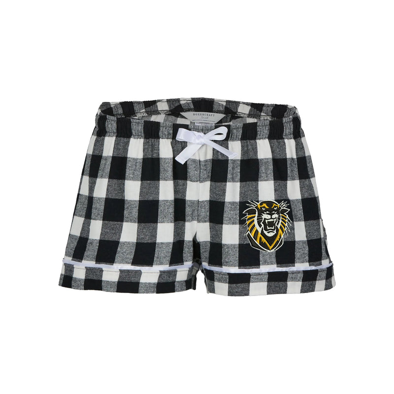 Fort Hays State University Flannel Boxers - Ladies