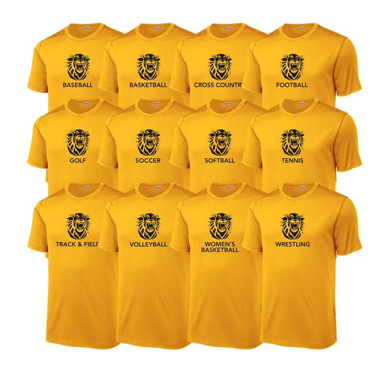 Fort Hays State Tiger Short Sleeve Performance Tee - Choice of Sport