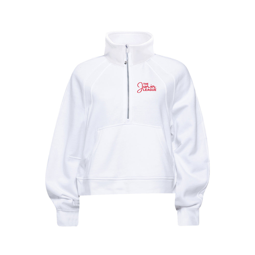 Junior League Script lululemon Scuba Oversized Funnel Neck Half