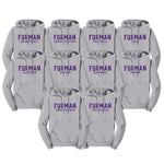 Furman Sports Hooded Sweatshirt - Athletic Grey