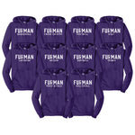 Furman Sports Hooded Sweatshirt - Purple