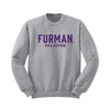 Furman Sport Specific Crewneck -Athletic Grey