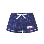 Georgia State University Flannel Boxers - Ladies