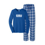 Georgia State University Flannel Pajama Set - Unisex Sizing