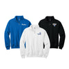 Georgia State University Quarter Zip Sweatshirt - Embroidered Choice of Logo