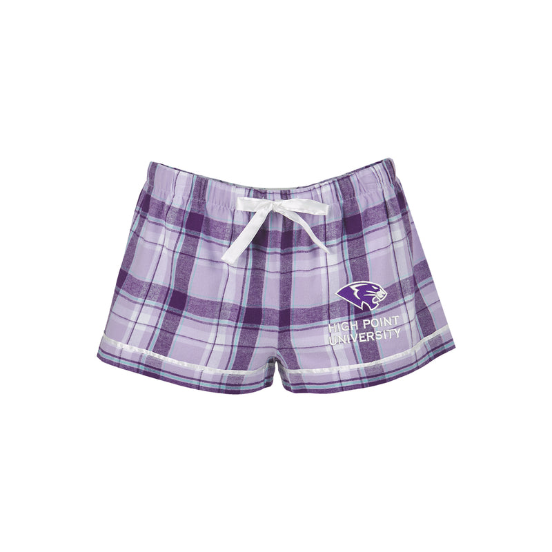 High Point University Flannel Boxers - Ladies