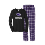 High Point University Flannel Pajama Set - Unisex