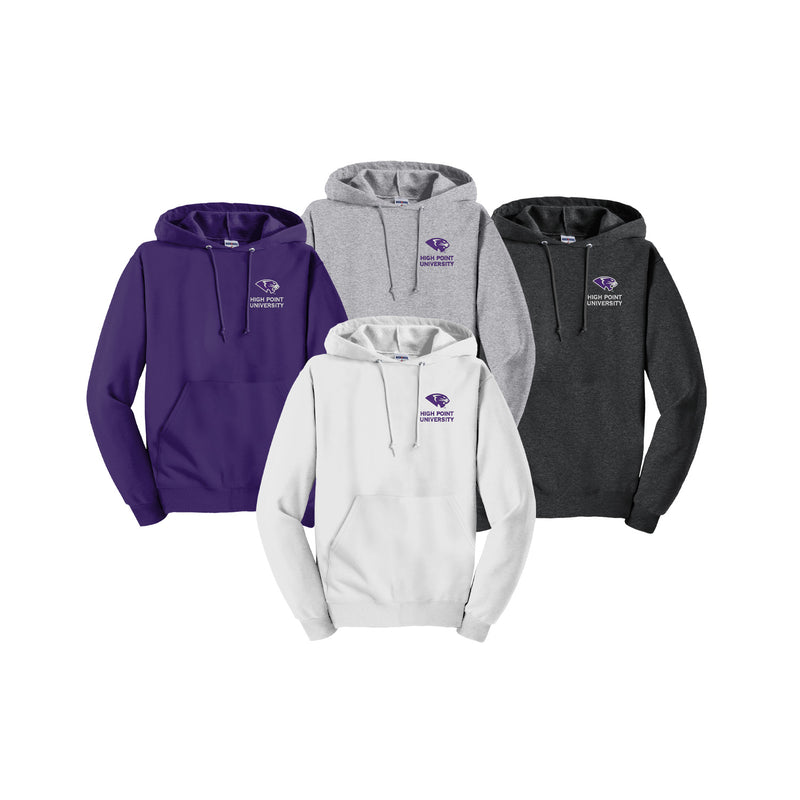 High Point University Embroidered Hooded Pullover Sweatshirt