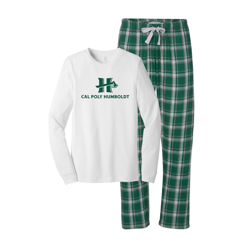 Cal Poly Humboldt Flannel Pajama Set - Unisex