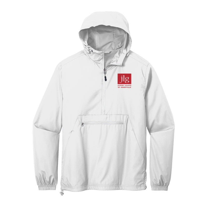 Junior League of Greenville Windbreaker - JLG Logo