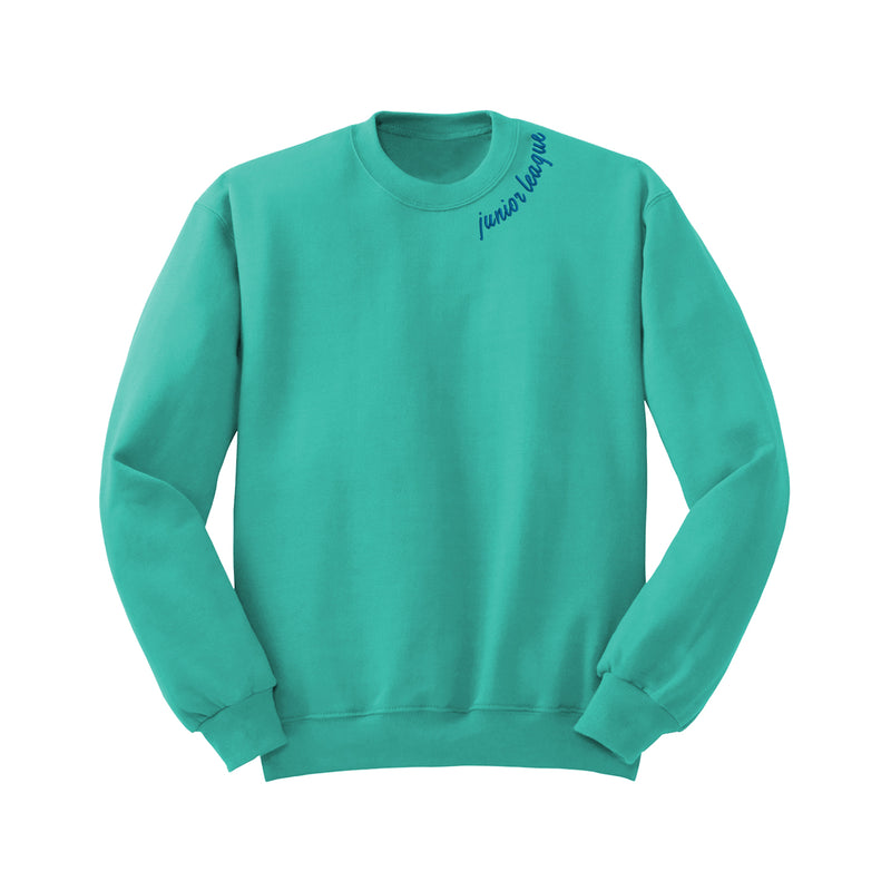 Junior League Texarkana Crewneck Sweatshirt - Neck Logo
