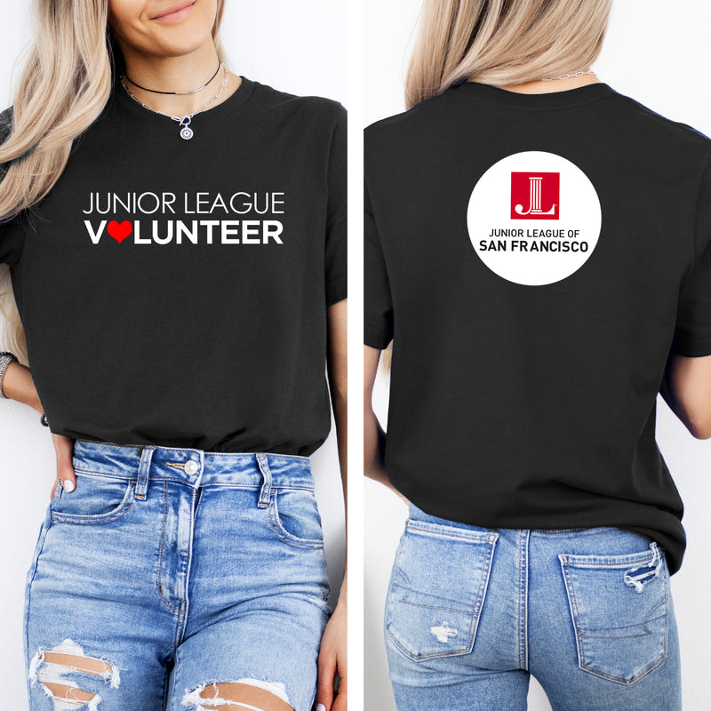 Junior League of San Fransisco VOLUNTEER Short Sleeve T-Shirt