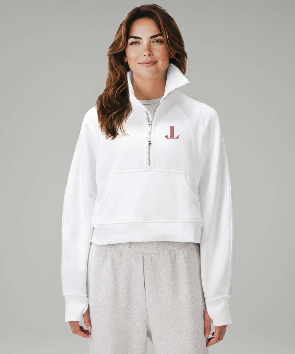 Junior League Script lululemon Scuba Oversized Funnel Neck Half