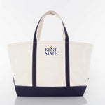 Kent State Large Canvas Tote