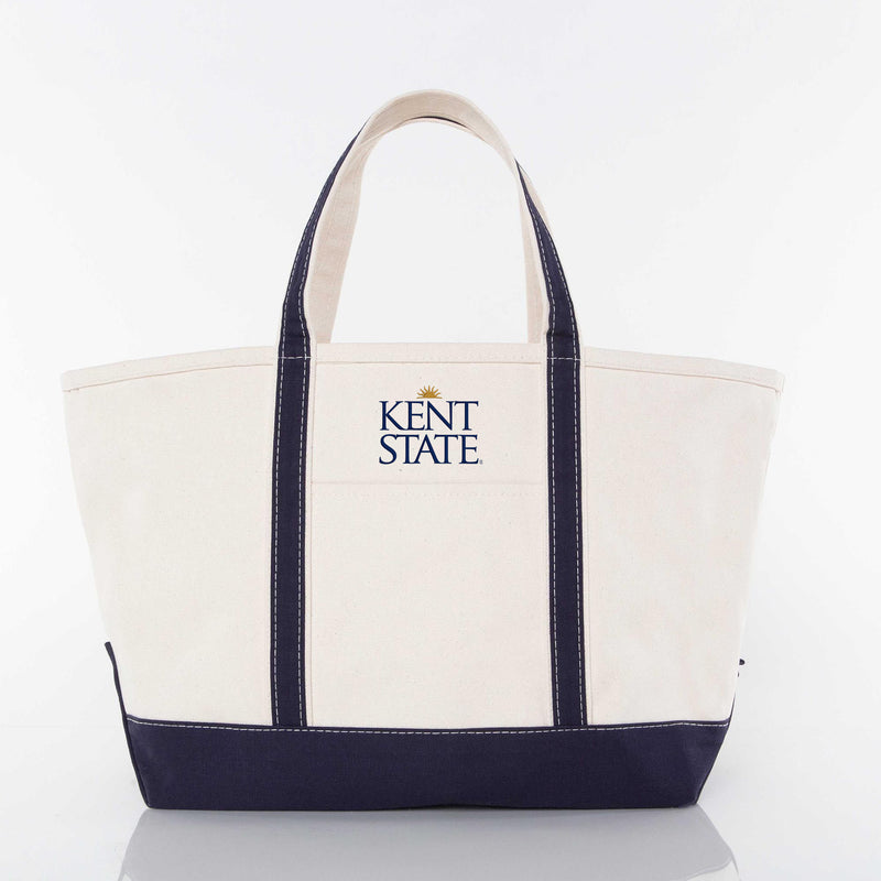 Kent State Large Canvas Tote