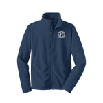 Kiwanis Fleece Jacket - Embroidered Kiwanis Seal