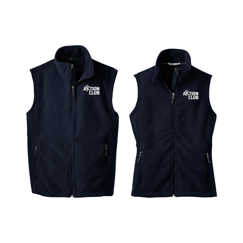 Kiwanis Fleece Vest - Embroidered AKTION CLUB