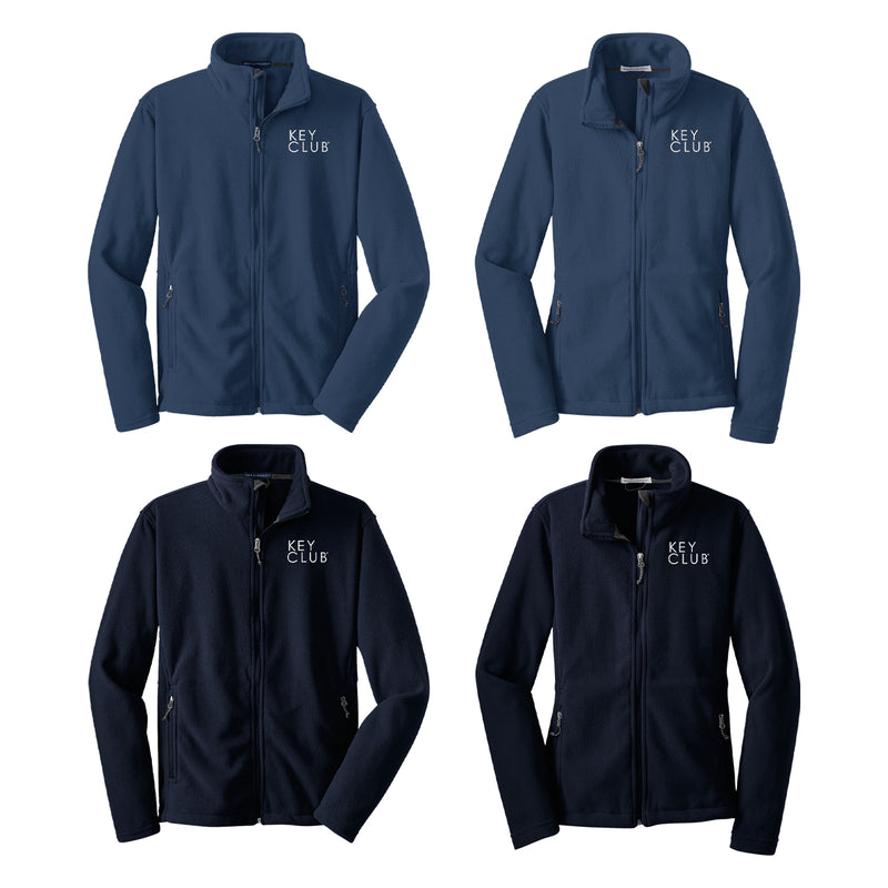 Kiwanis Fleece Jacket - Embroidered Key Club