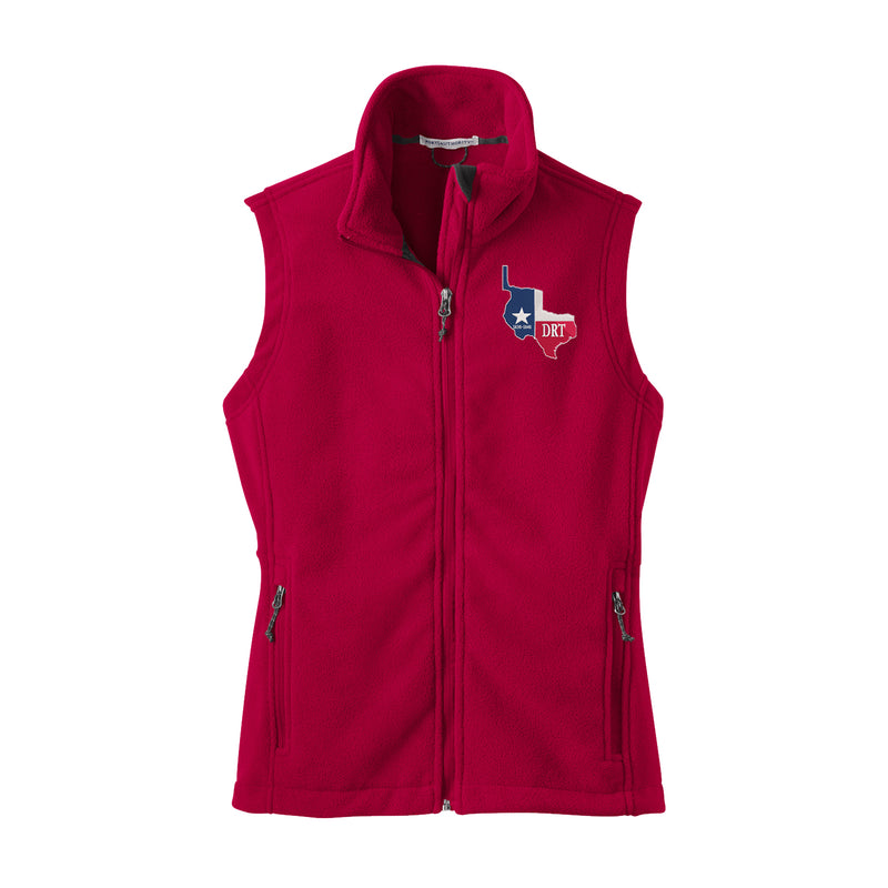 Daughters of the Republic of Texas - Ladies Fleece Vest