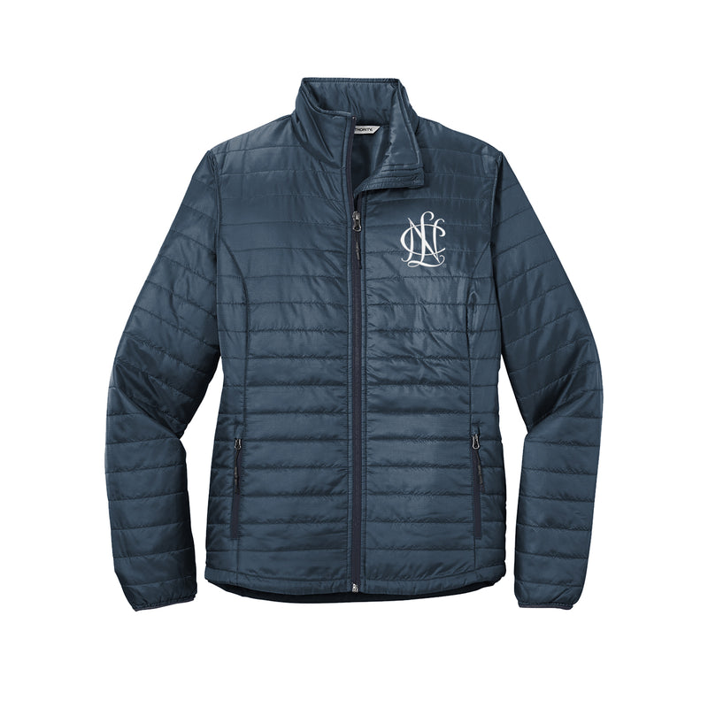 National Charity League Puffy Jacket - Navy