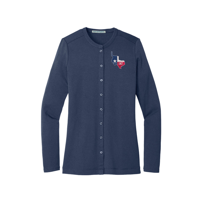 Daughters of the Republic of Texas Cotton Modal Stretch Lightweight Cardigan
