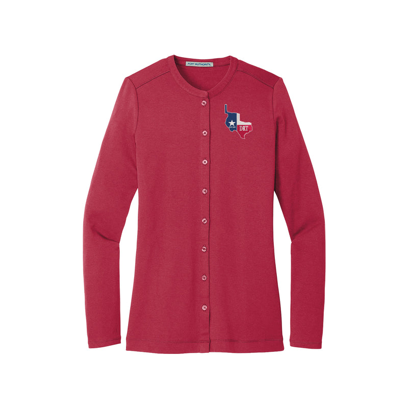 Daughters of the Republic of Texas Cotton Modal Stretch Lightweight Cardigan
