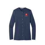 Junior League of Reading Cotton Modal Stretch Lightweight Cardigan - Reading Logo