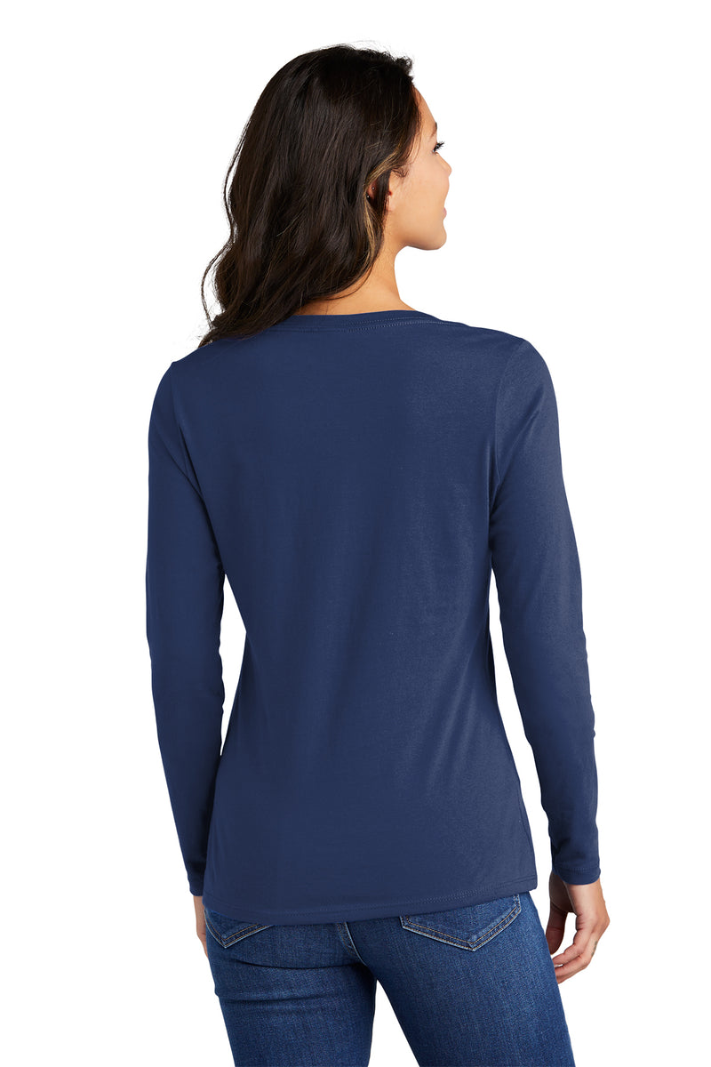 National Charity League Long Sleeve V-Neck T-shirt - NCL Logo Tee