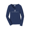 National Charity League Long Sleeve V-Neck T-shirt - NCL Logo Tee