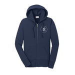 National Charity League of Folsom Full Zip Hooded Sweatshirt - Ladies NCL Forever Circle Logo