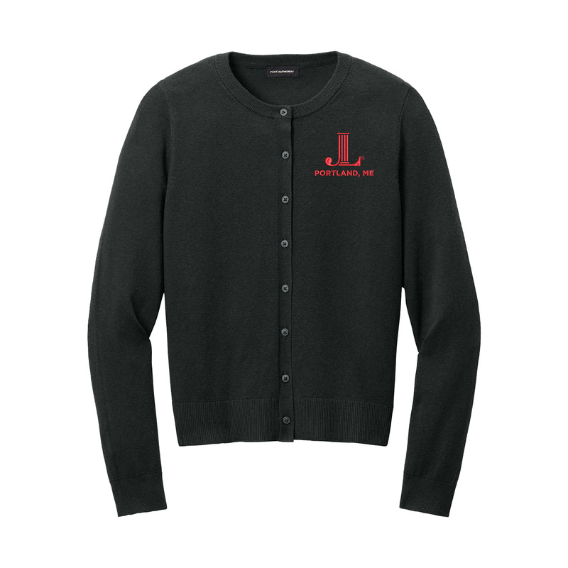 Junior League of Portland Maine - Women's Crewneck Cardigan Sweater