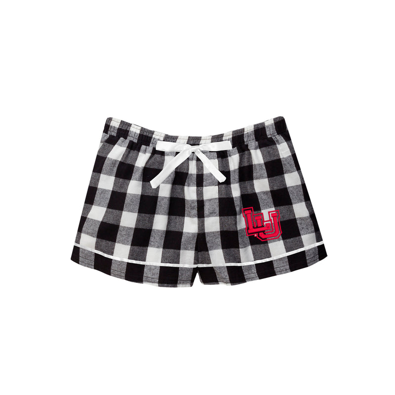 Lamar University Flannel Boxers - Ladies
