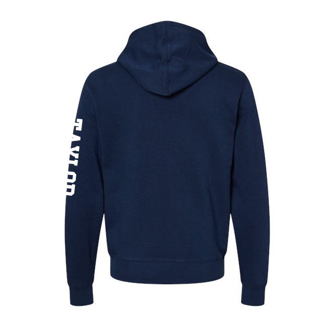 Loyola Baseball Pullover Hooded Triblend Sweatshirt