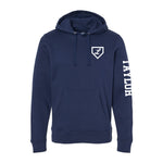 Loyola Baseball Pullover Hooded Triblend Sweatshirt