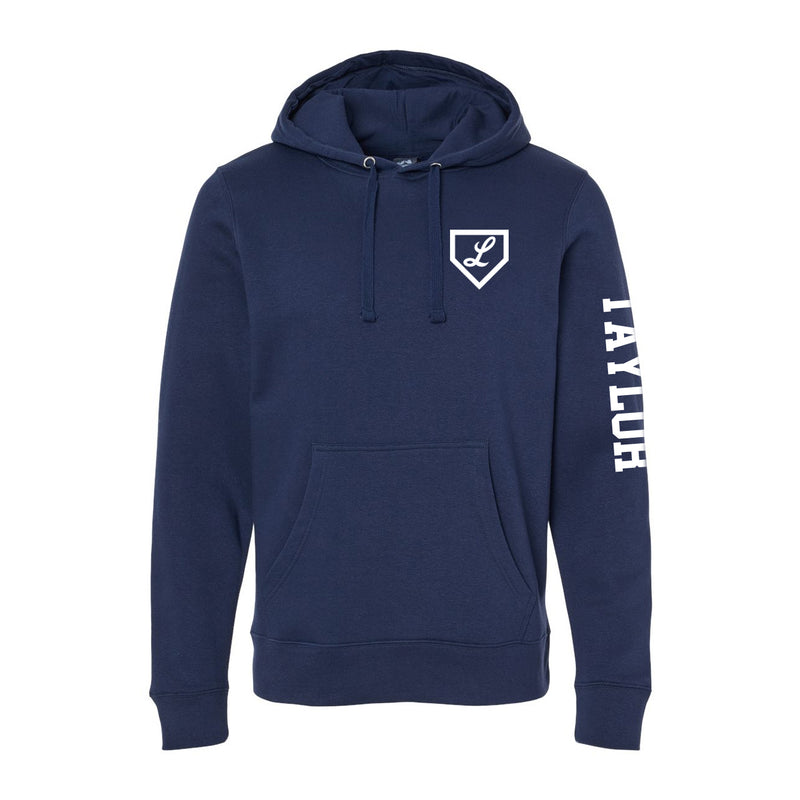 Loyola Baseball Pullover Hooded Triblend Sweatshirt