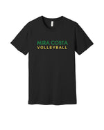 Mira Costa High School Volleyball Glitter T-Shirt