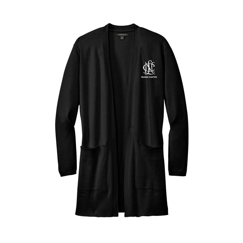 National Charity League Open Front Cardigan Sweater - NCL Seaside Chapter