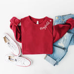 Mayfield Senior School Chainstitch Luxe Fleece Sweatshirt