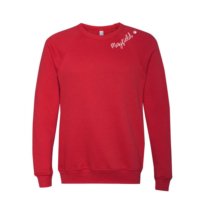 Mayfield Senior School Chainstitch Luxe Fleece Sweatshirt