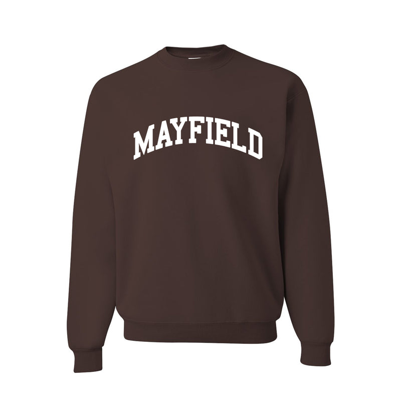 Mayfield Senior School NuBlend® Crewneck Sweatshirt with MAYFIELD