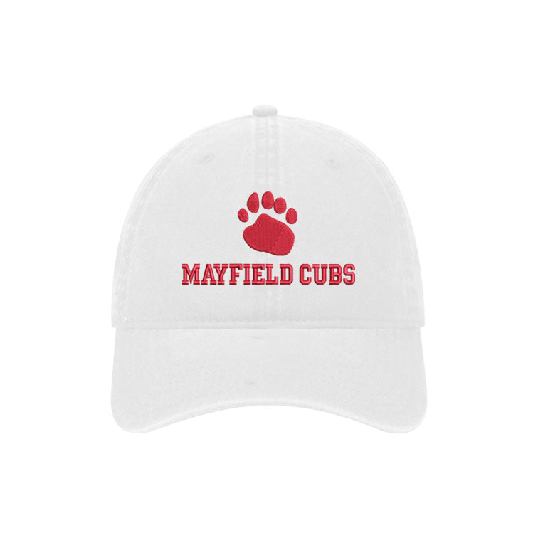 Mayfield Senior School Beach Washed Dad Hat