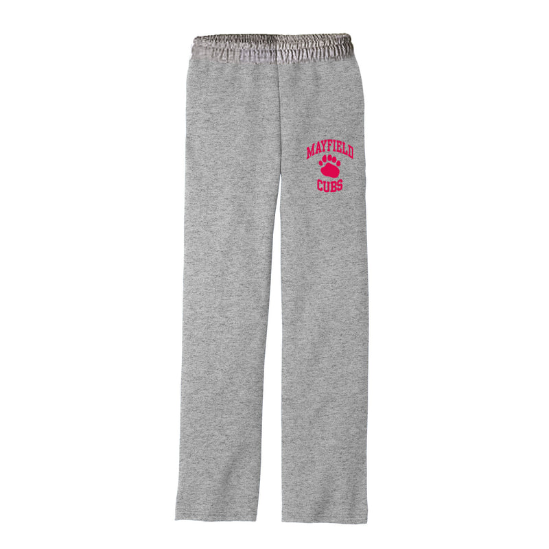 Mayfield Cubs NuBlend® Open-Bottom Sweatpants with Pockets