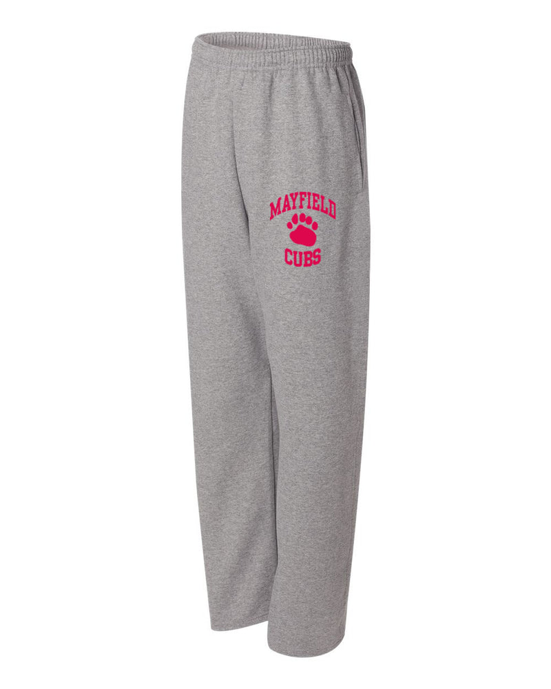 Mayfield Cubs NuBlend® Open-Bottom Sweatpants with Pockets